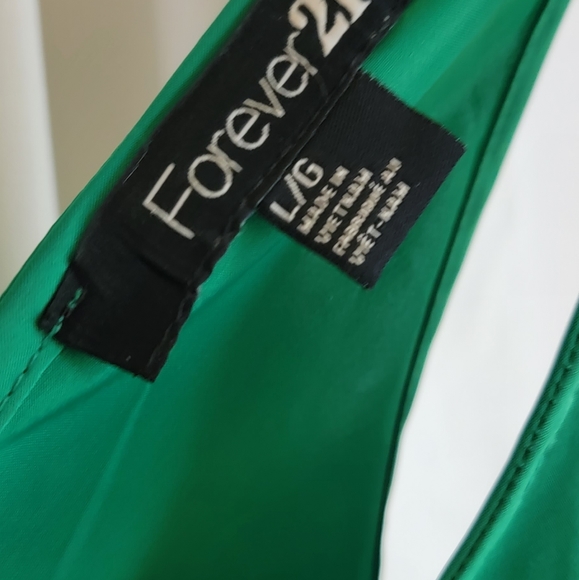 Kelly Green Forever 21 Mini Dress - Picture 3 of 5